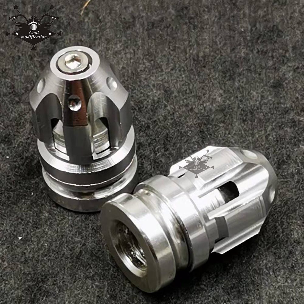 Motorcycle Tyre Valve Cover Tire Air Port Stem Cap Plug CNC Aluminum ...