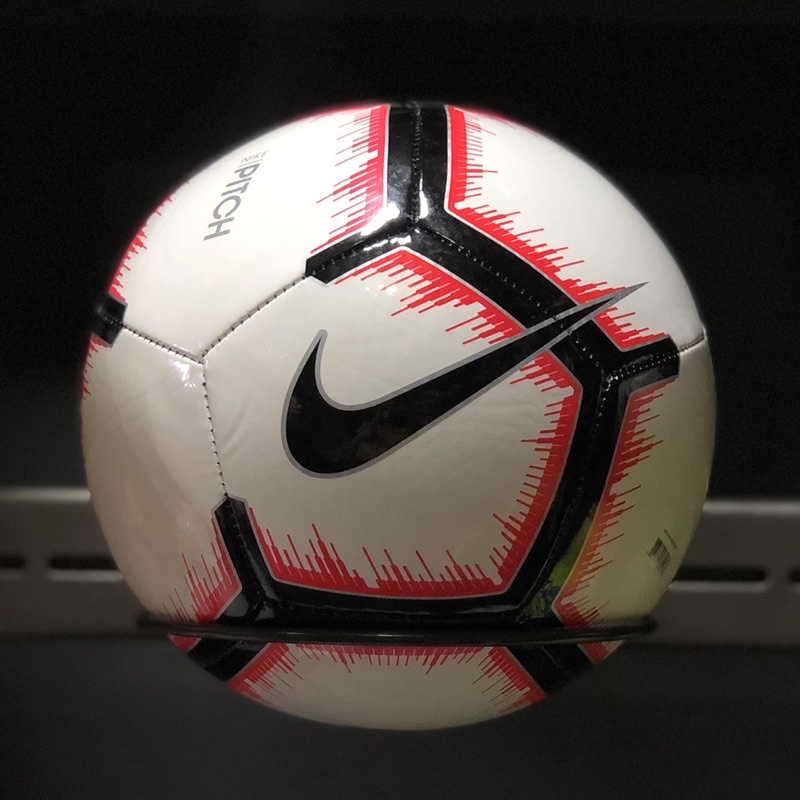 Ready Stock Nike Football Pitch Bola Sepak Nike Pitch White Black Red SC3316 100 Shopee Malaysia