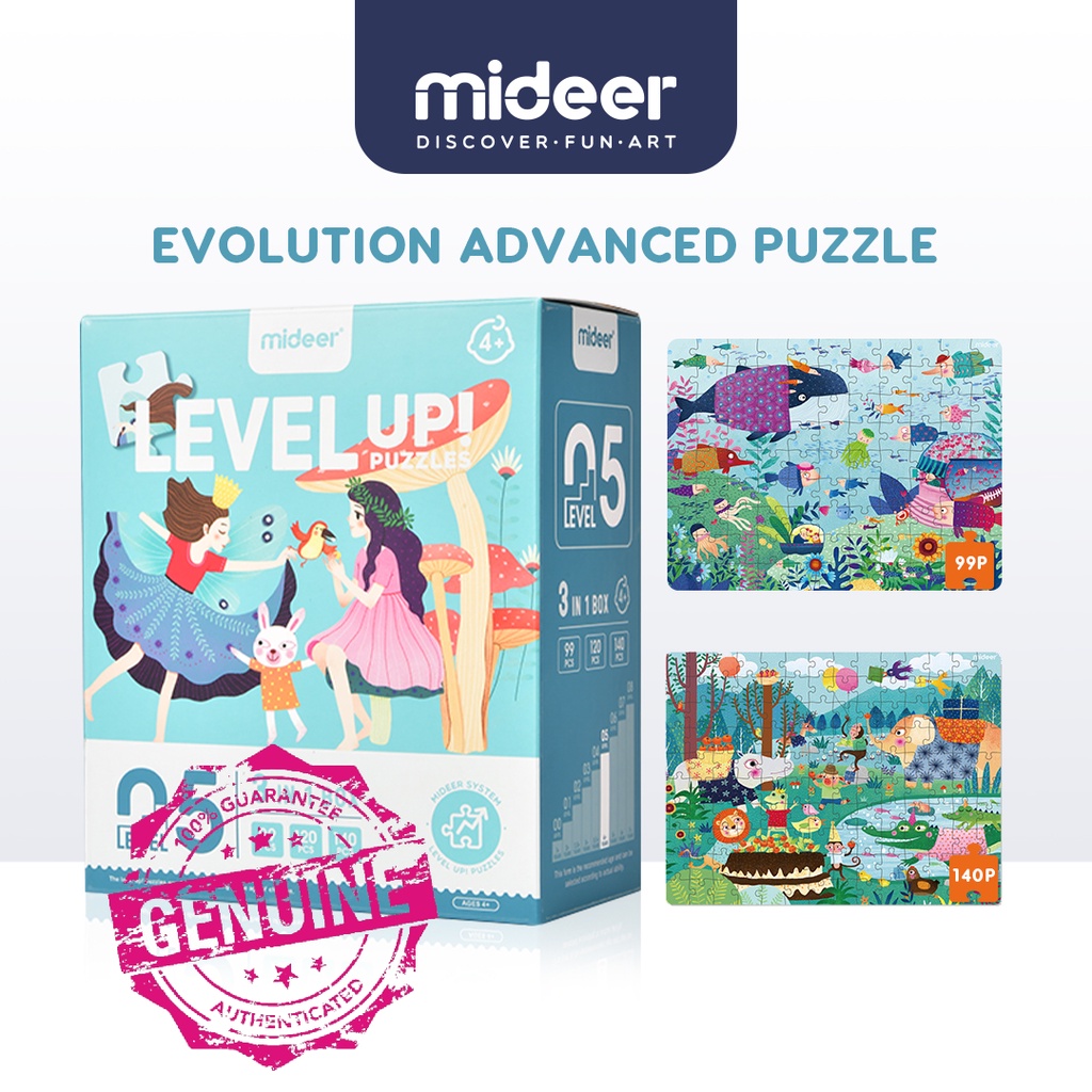 MIDEER Evolution Level Up Puzzle Level 5-Dream World | Susun Suai ...
