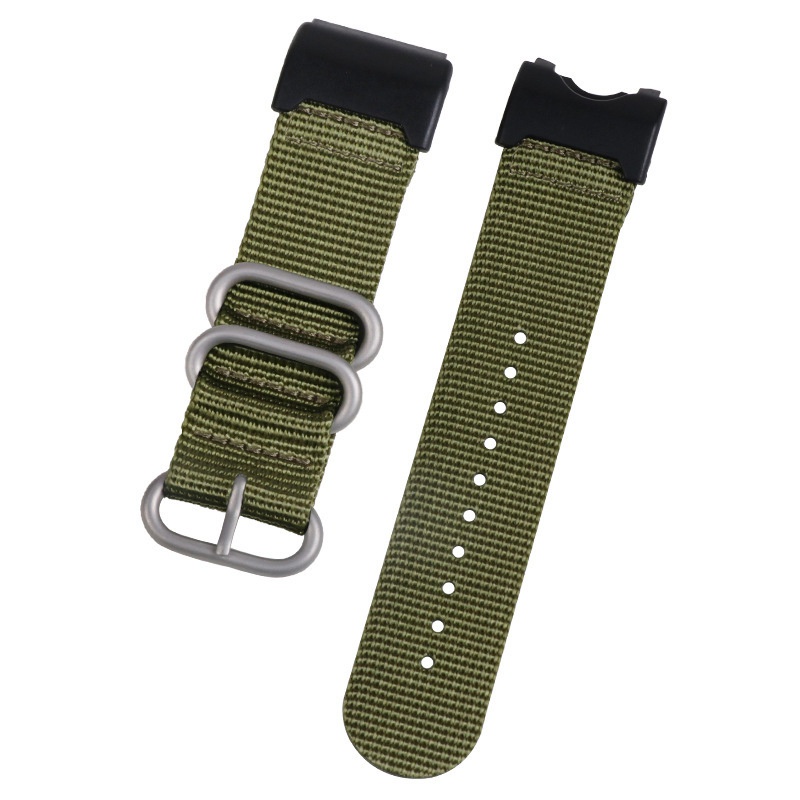Nylon Nato Strap For Casio mudmaster strap G SHOCK GWG1000 GG1000 GSG100 Tali jam nilon Casio g shock Shopee Malaysia