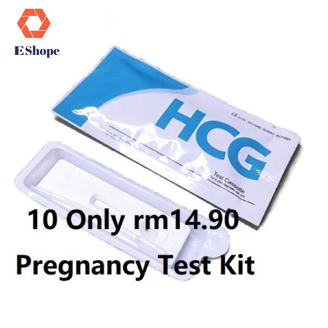 (Ready Stock)10pcs Urine Pregnancy Test Kit Shopee Malaysia