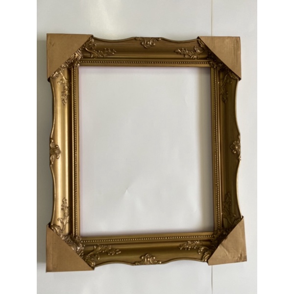 Vintage European Style Photo Frame Picture Frame Solid Wood Gold Colour ...