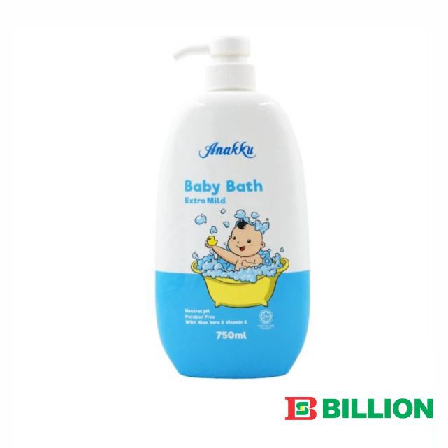 ANAKKU Extra Mild Baby Bath - 750ml ( B750 ) | Shopee Malaysia