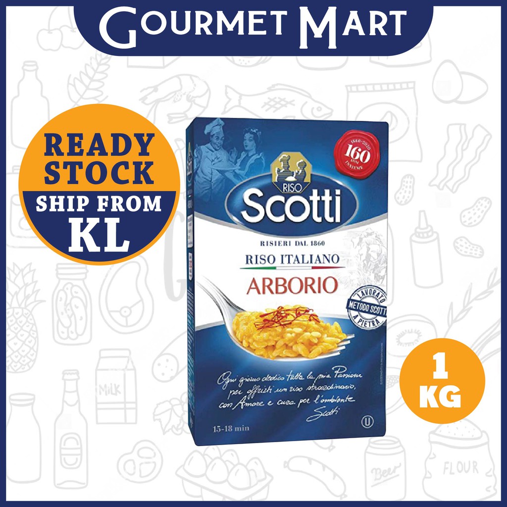 Riso Scotti Arborio Rice 1 kg Shopee Malaysia