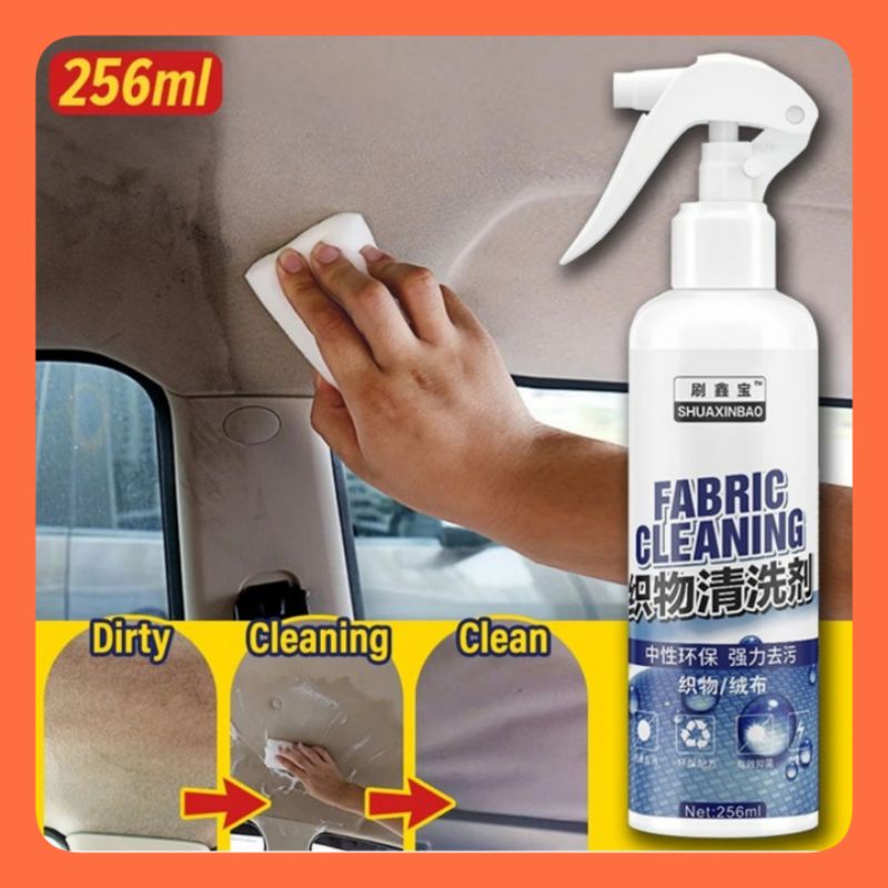 256ml Universal Car Interior Ceiling Fabric Care Cleaner Unique Auto ...
