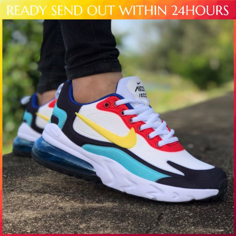 Men Nike Air Max 270 React Bauhaus Running Shoes