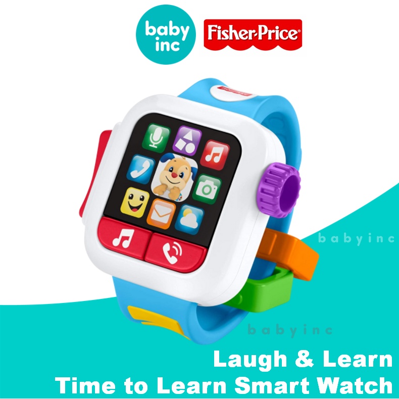 Fisher price laugh and learn best sale smart watch