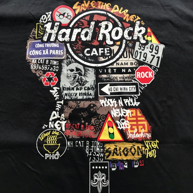 HARD ROCK CAFE HO CHI MINH CITY 8TH ANNIVERSARY MENS TSHIRT