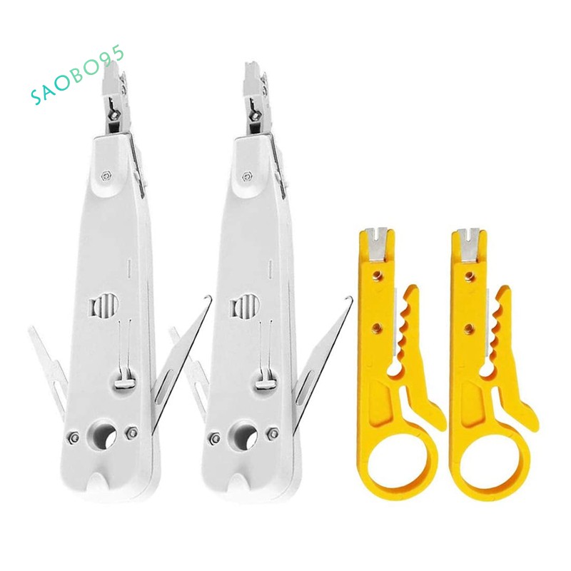 Professional Punch Down Tool IDC RJ45 RJ11 Cat5E Cat6 Network Telecom ...
