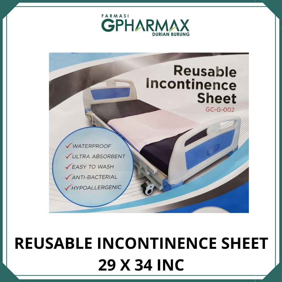 Reusable Incontinence Sheet 1pcs Shopee Malaysia
