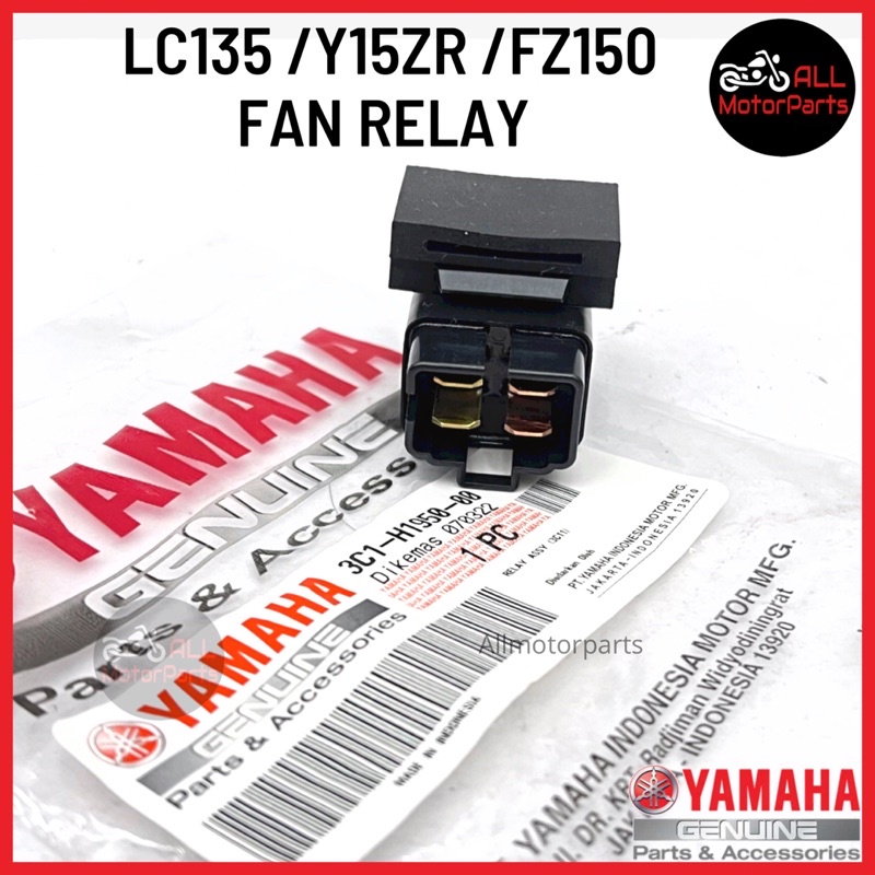 [100 ORI] FZ150 FZ / Y15 Y15ZR YSUKU / LC135 FAN RELAY ASSY 3C1H1950 KIPAS RELAY [100