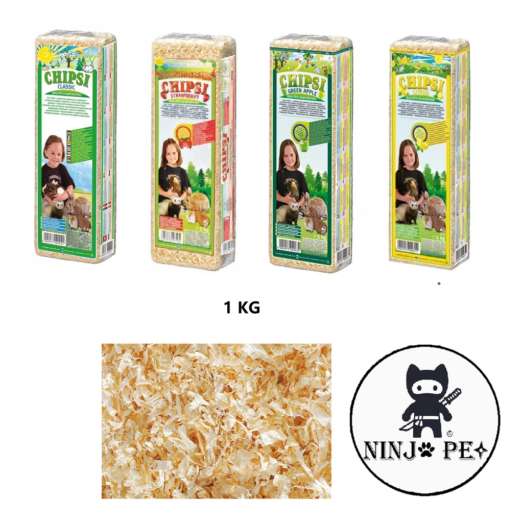 CHIPSI HAMSTER BEDDING 1KG Shopee Malaysia