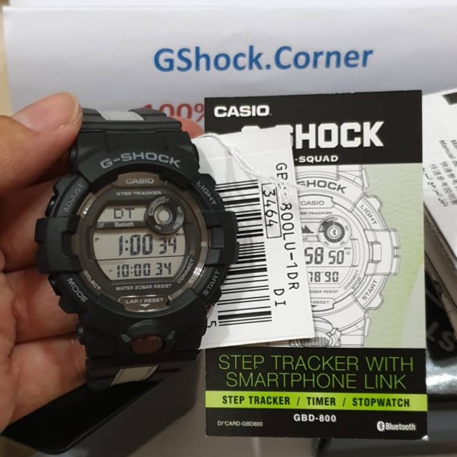 G shock best sale gbd 800lu