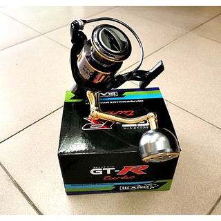 (READY STOK) IKANO GT-R TURBO HIGH PERFORMANCE SPINING REEL
