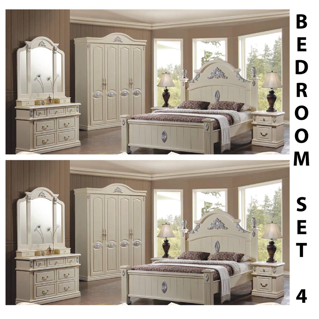 MODERN BEDROOM SET /WARDROBE / BEDFRAME/ DRESSING TABLE /SIDE TABLE
