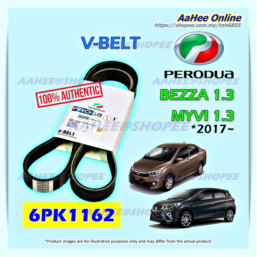 BEZZA 1.3 MYVI 1.3 D20N 2017/2018~ ProGanti V-Ribbed Alternator Fan ...