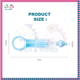 Nasal Aspirator Silicone Newborn Baby Sniffing And Sucking Nose 