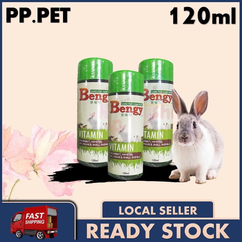 vitamin haiwan kecil 120ml - (Hamster, Guinea Pig, Sugar Glider ...