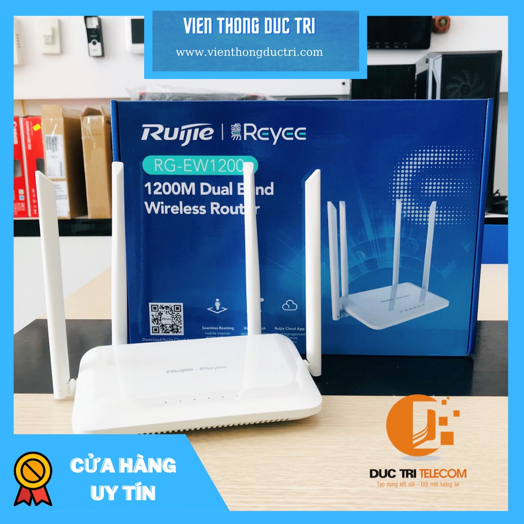 Ruijie RG-EW1200 Dual-band AC1200 MU-MIMO WiFi transmitter supports ...