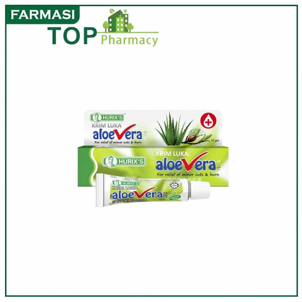 KRIM LUKA ALOE VERA PLUS 13GM Shopee Malaysia