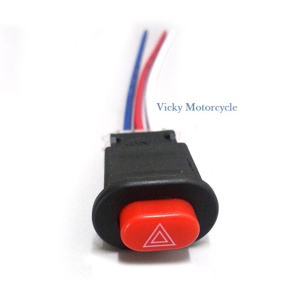 Double Signal Hazard Switch Suis Motor Ex5 / Lagenda / LC135 / Wave ...