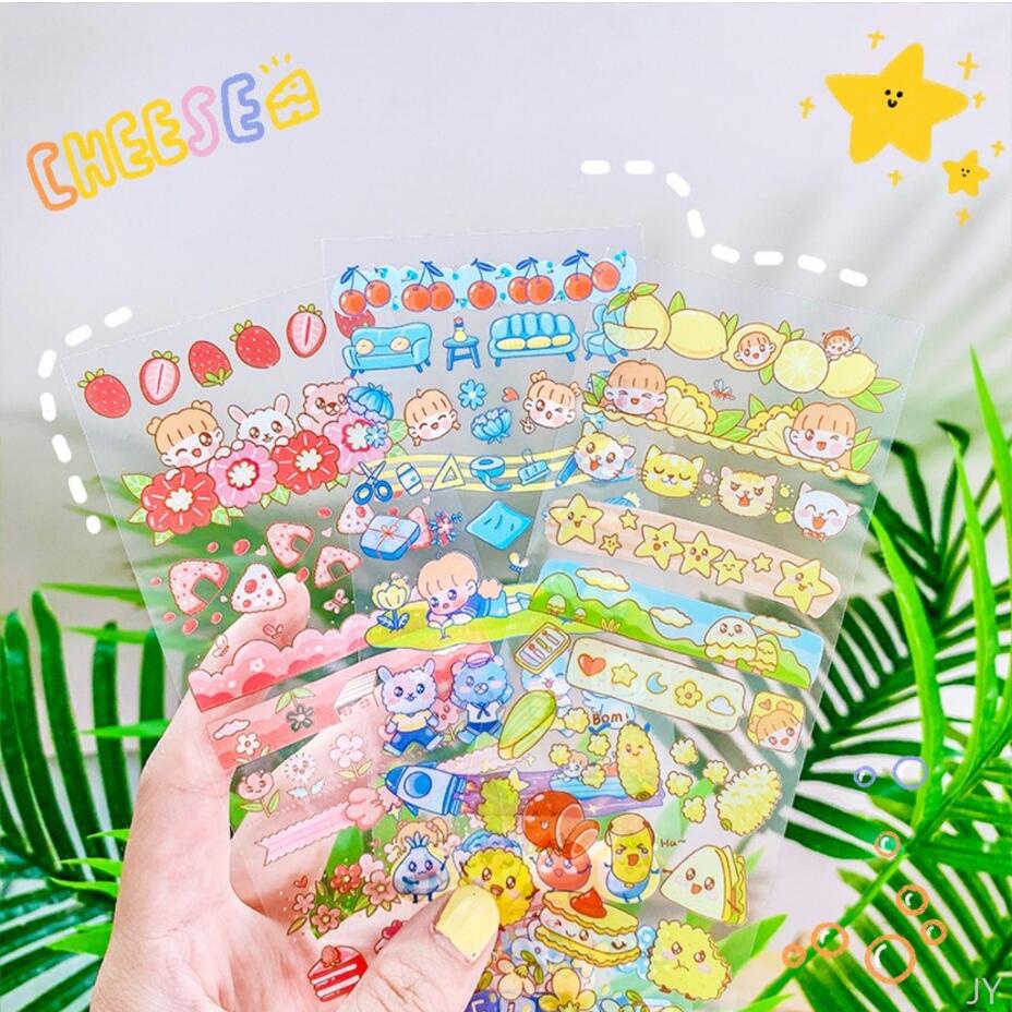 35.5cm Stationery stickers, decorative stickers, transparent waterproof ...