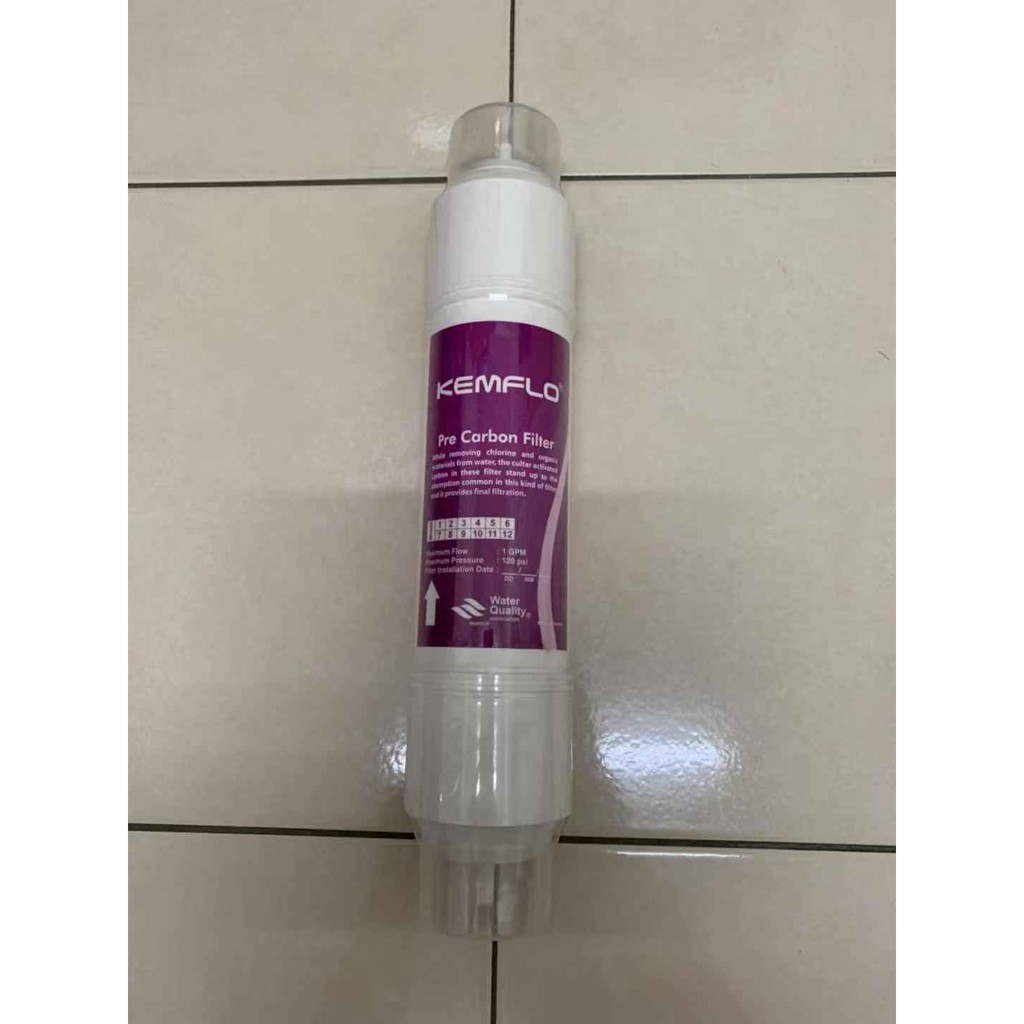 10" IType Kemflo Pre Carbon Water Dispenser / Filter Cartridge Set