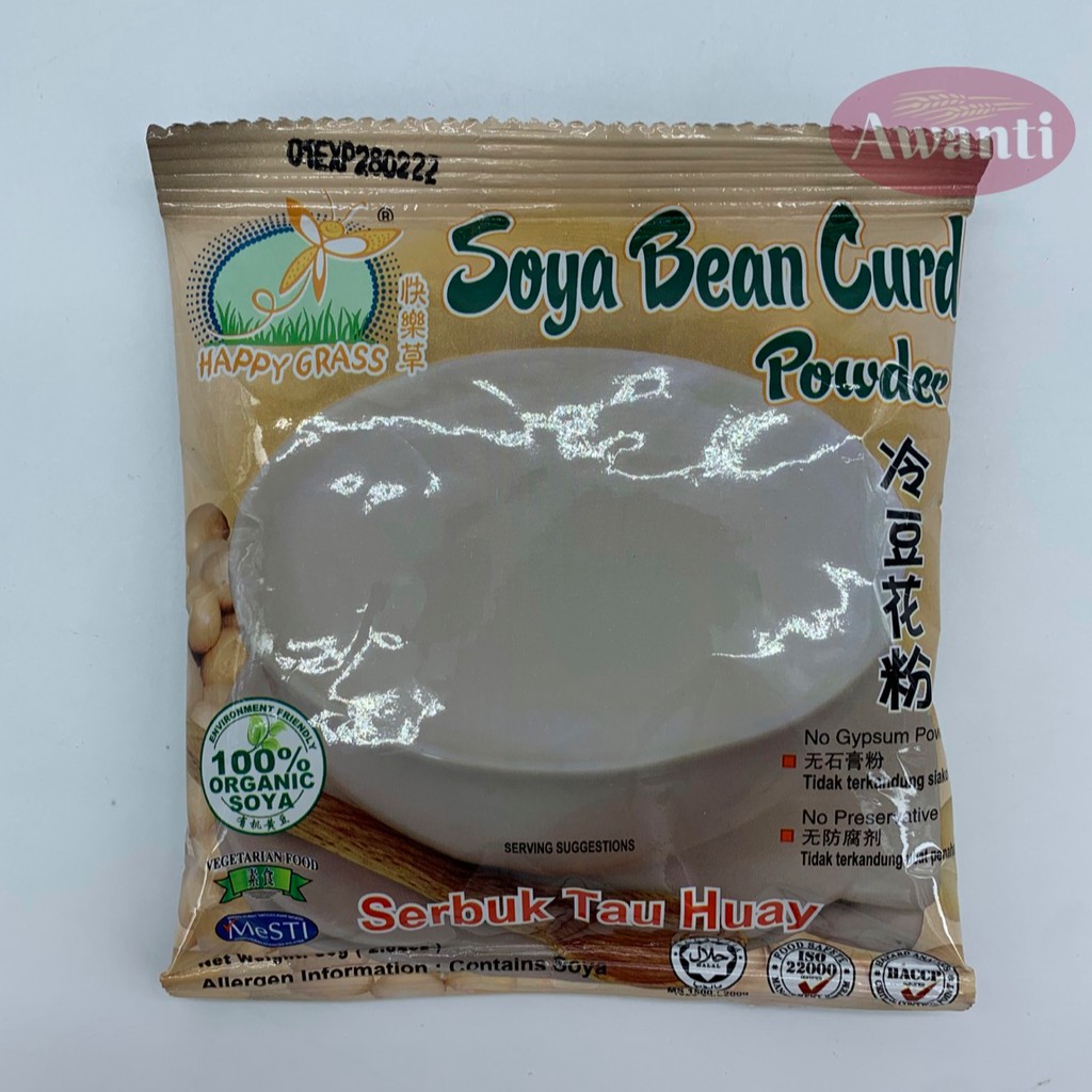 SOYA BEAN CURD POWDER (HAPPY GRASS) Shopee Malaysia