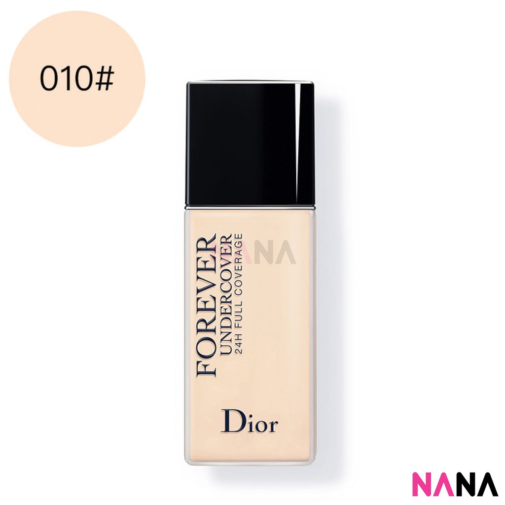 Dior Diorskin Forever Undercover Foundation 24H Full Coverage 40ml 010 Ivory Shopee Malaysia