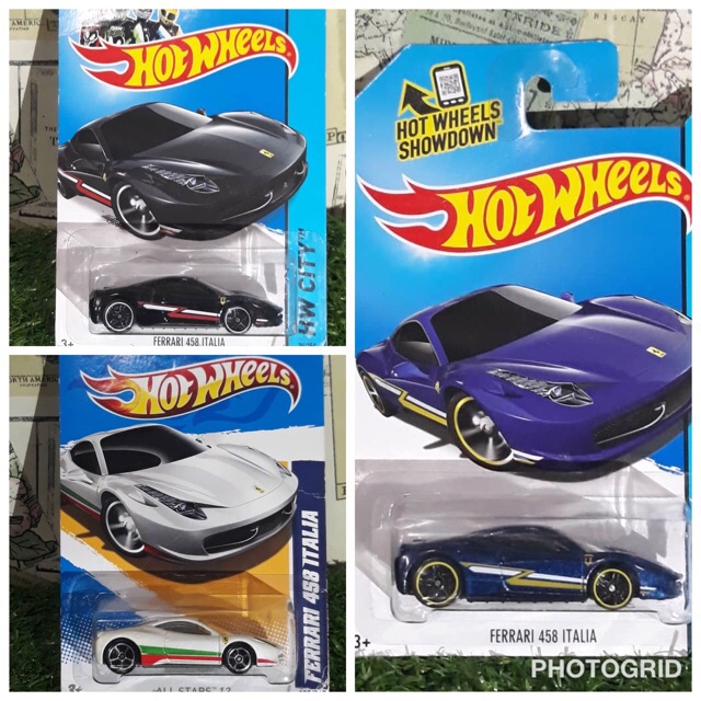 Hot wheels 458 italia on sale