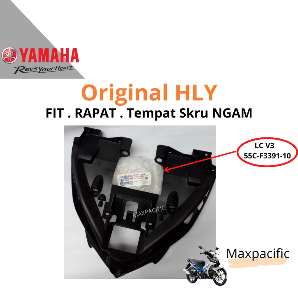 Yamaha LC135 V3 Front Panel Inner Original HLY Inner Dada Depan ...