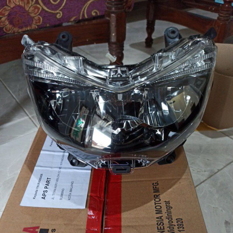 Original YAMAHA NMAX HEADLIGHT FULL SET Reflector HEADLAMP NMAX ...