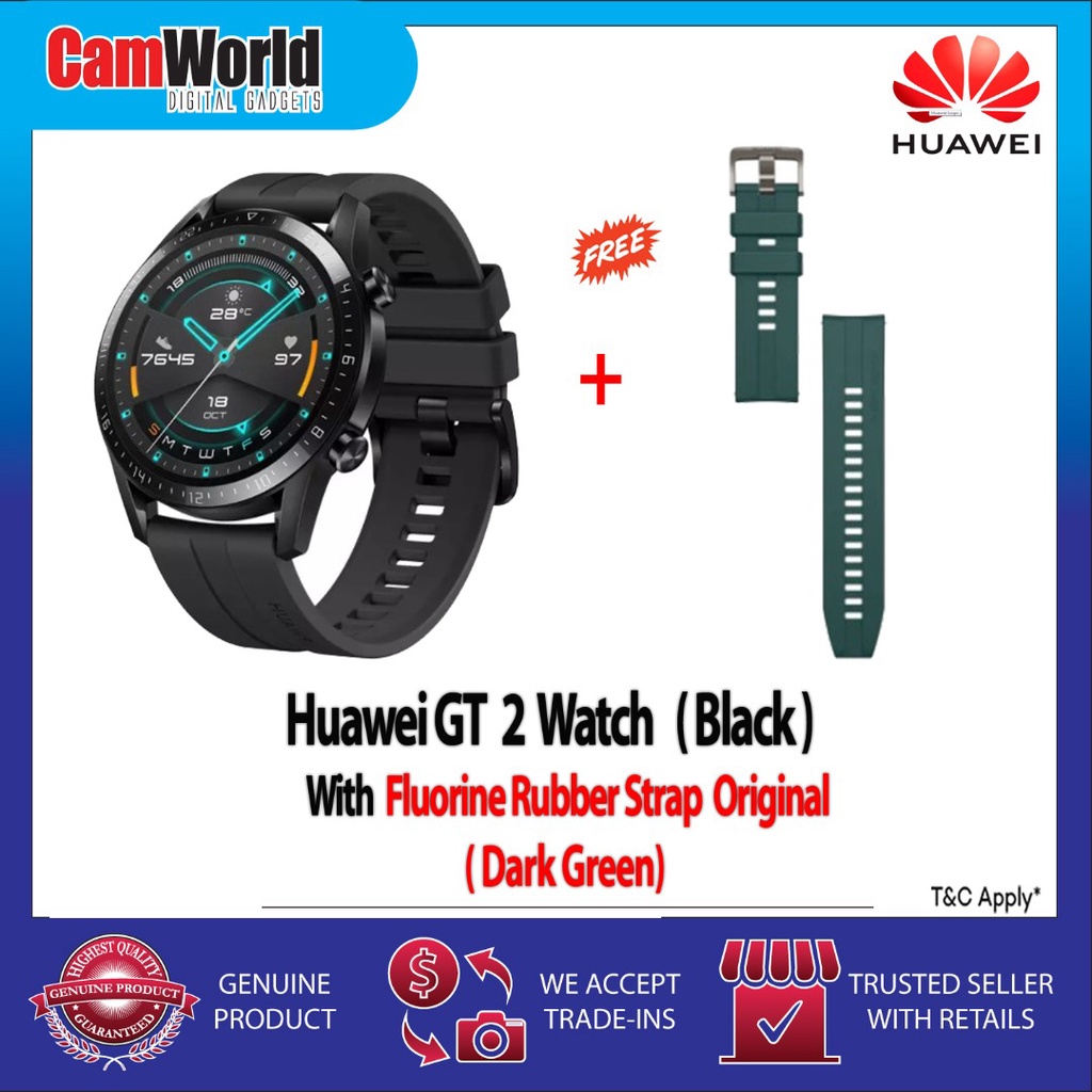 Huawei GT2/GT 2 (Black) | Shopee Malaysia