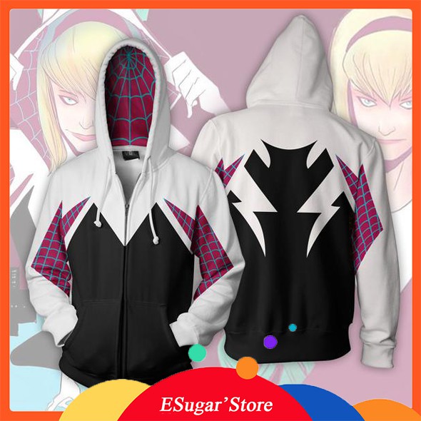 Spider Gwen Stacy Costume Adult Women Spider Man Across The Spider ...