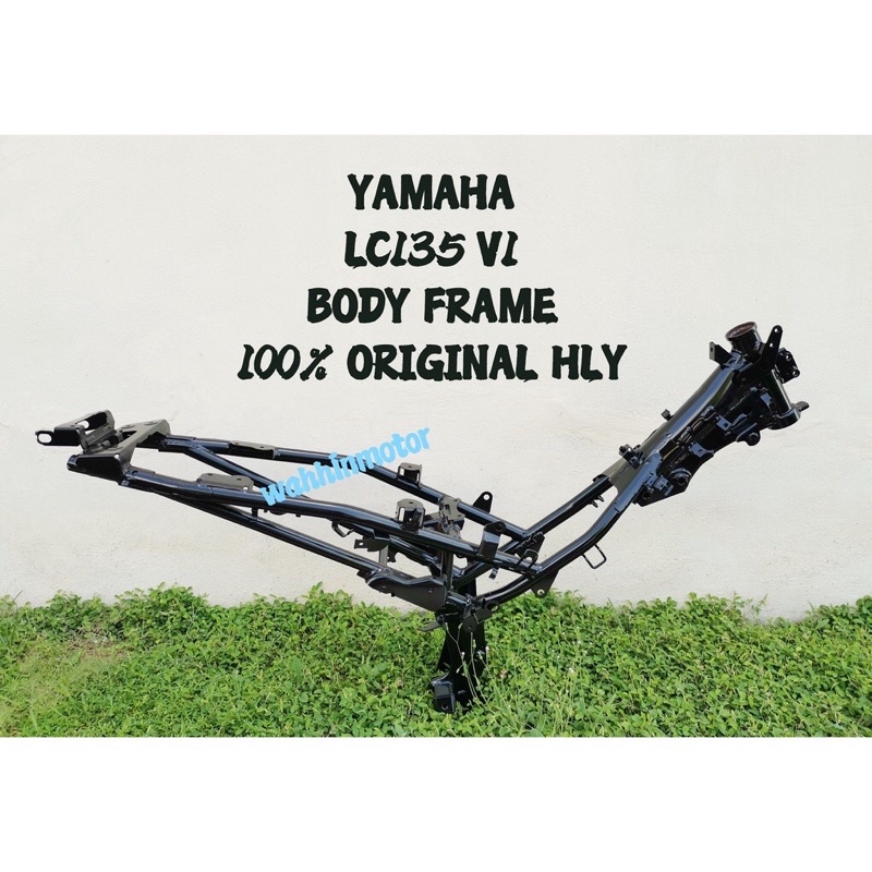 Yamaha LC135 LC 135 Old V1 Frame Body Frame Chassis Tulang Body Badan