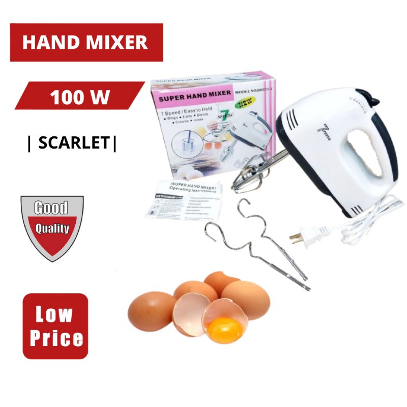 Tangan Scarlett Electric Beater Jual Hand Mixer Tangan Pengaduk