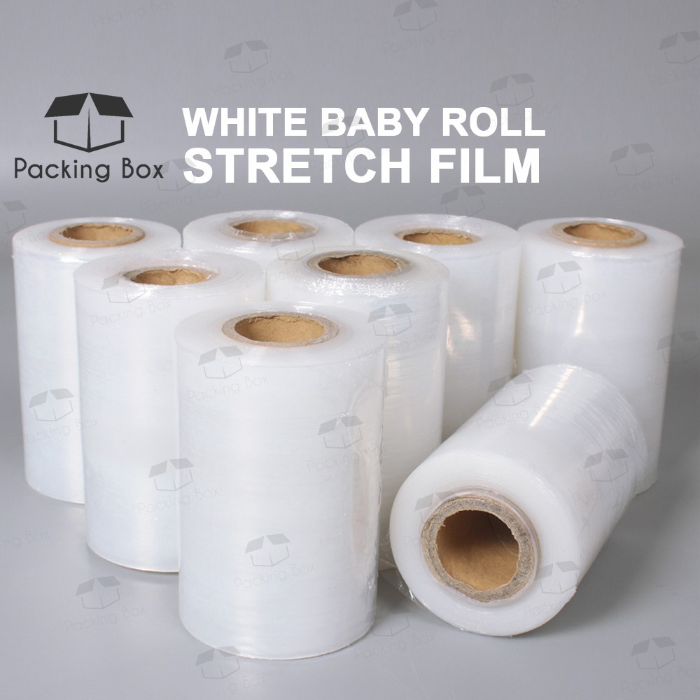 BABY MINI ROLL STRETCH FILM 100mm x 230gm x 1 roll | Shopee Malaysia