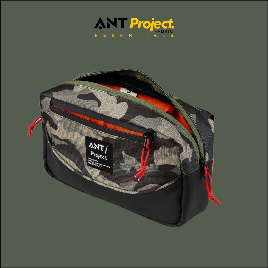Ant PROJECT - Camo MONDAY Waterproof Sling Bike Bag - Multifunctional ...