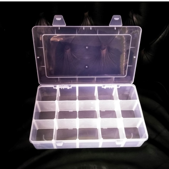(27X16X5Cm) Plastic Storage Box (15 Bulkhead) | Shopee Malaysia