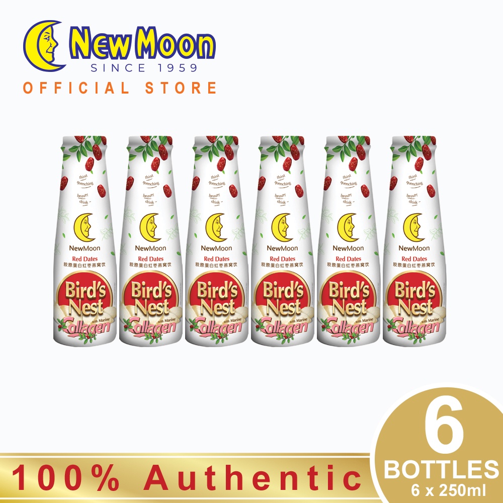 [Bundle] 6 bottles x New Moon Red Dates with Bird Nest Collagen 250ml