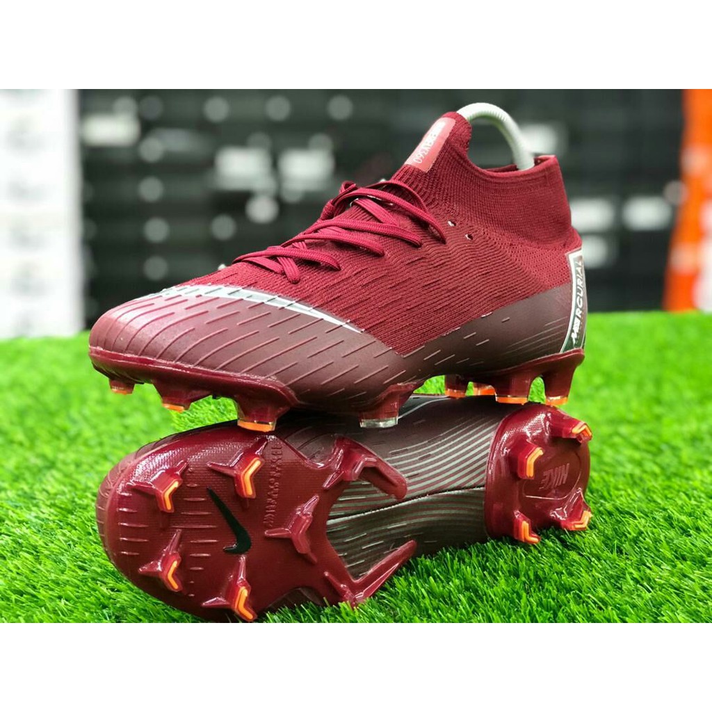 Maroon sales mercurial cleats