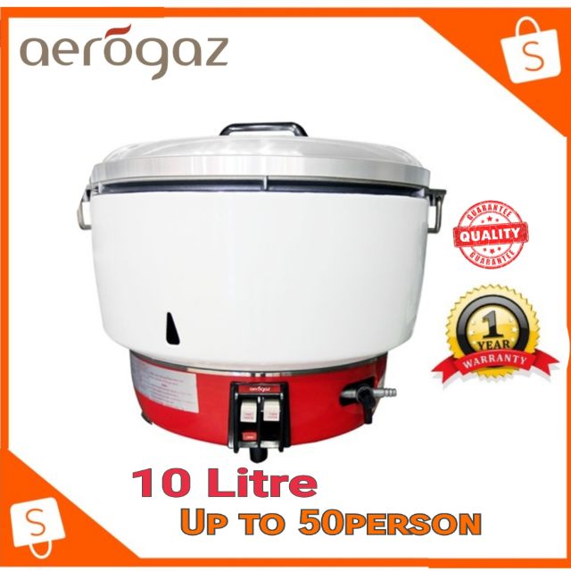 Aerogaz Commercial Gas Rice Cooker 10litre AZ-60 | Shopee Malaysia
