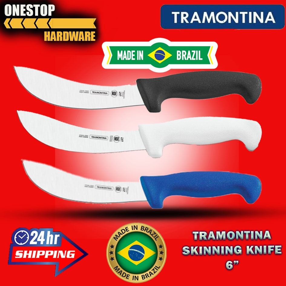 TRAMONTINA 24606 6" & 7" SKINNING KNIFE / PISAU LAPAH / BUTCHER KNIFE