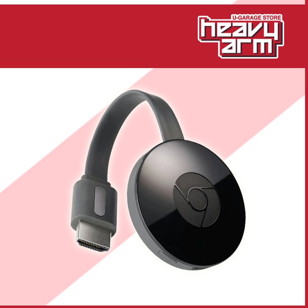Google Chromecast Gen 2 TV Streaming + 3 Pin Plug (MY Warranty