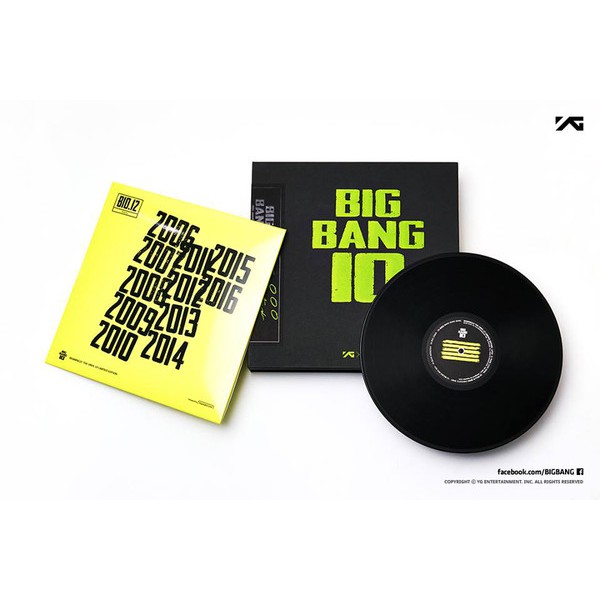 Big Bang ‎– BIGBANG 10 The Vinyl LP : Limited Edition Album