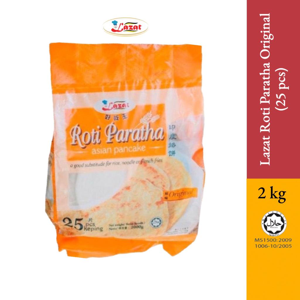 Lazat Roti Prata/ Roti Canai Frozen Original (25pcs) | Shopee Malaysia