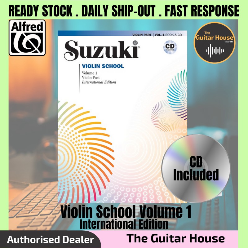 Suzuki Violin School Violin Part Volume 1 Book & CD (International ...