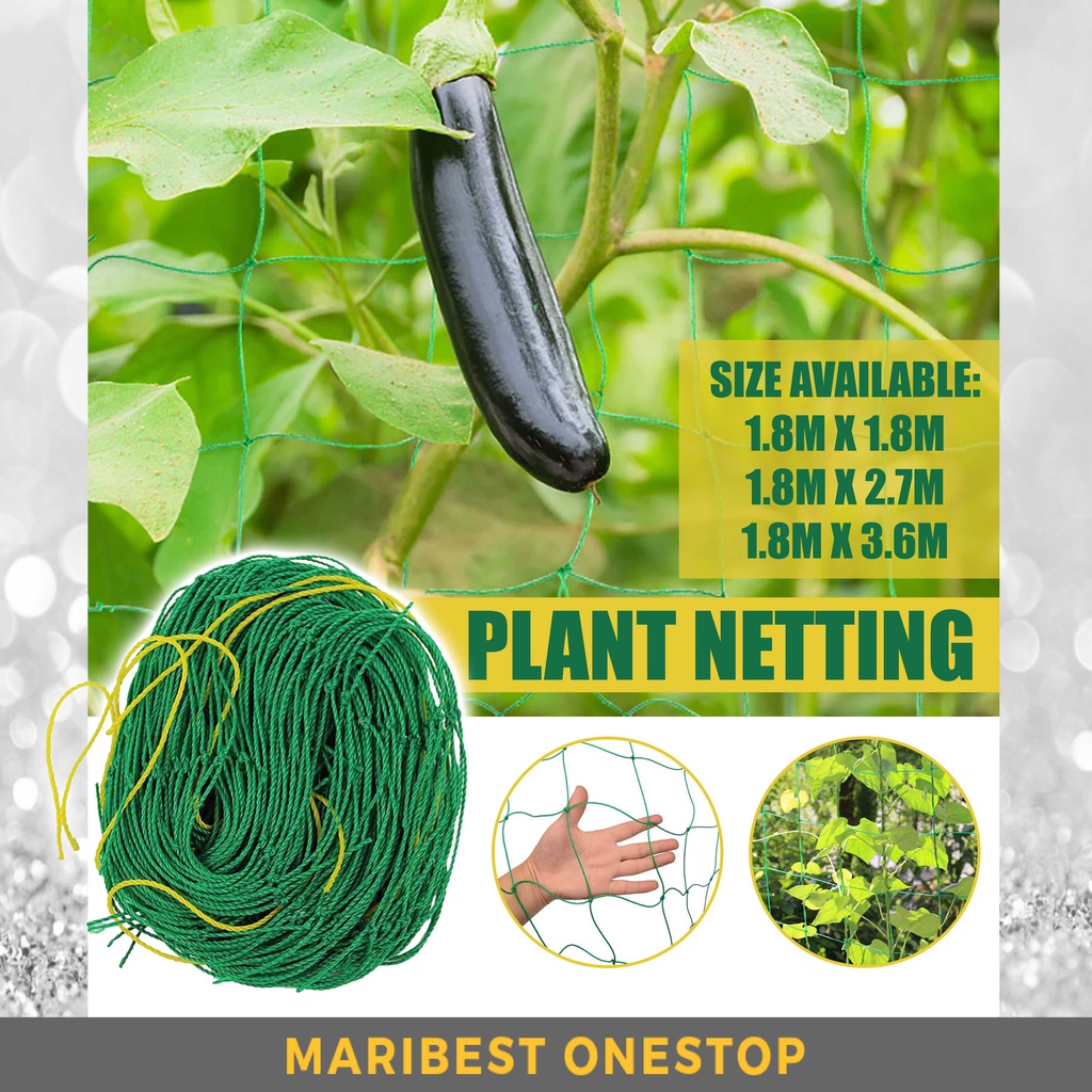 Garden Plants Climbing Net Nylon Vegetable Plant Flower Vine Net ...