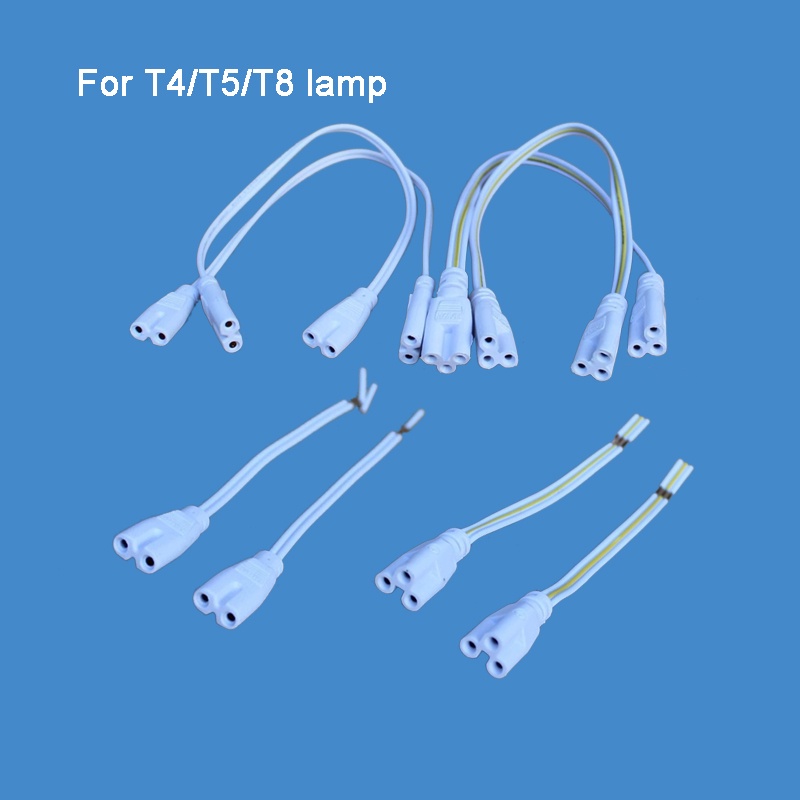 2pcs 2 Holes 3 Holes Connector Adaptor For T4 T5 T8 Lamp Holder ...