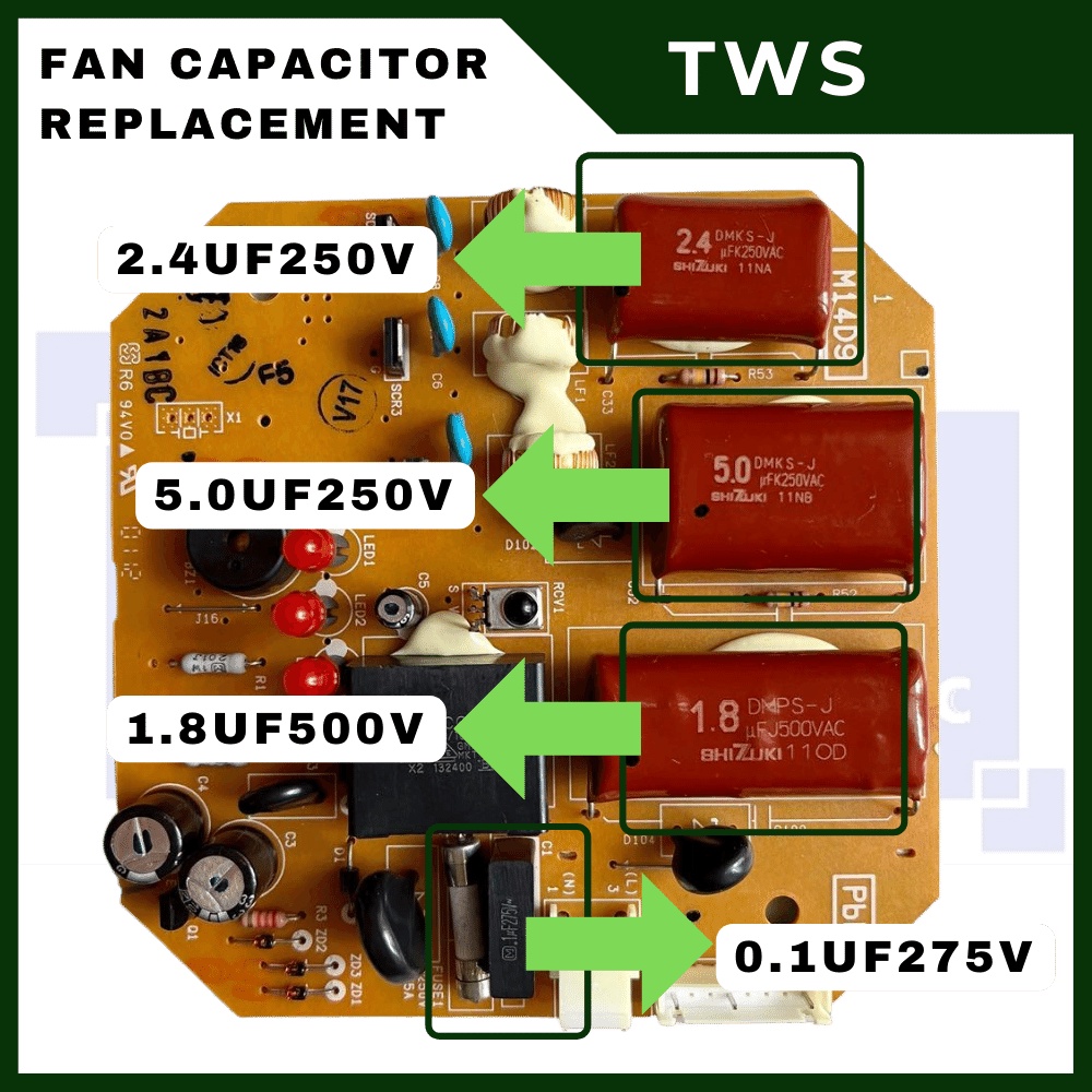 Kdk Ceiling Fan Capacitor Replacement Shelly Lighting